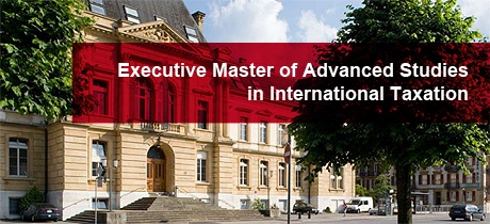 Executive Master of Advanced Studies in International Taxation