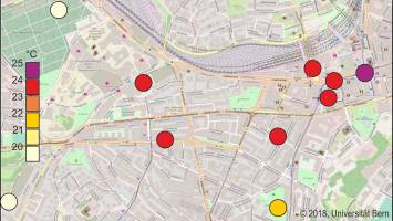 Der Berner Stadthitze auf der Spur
