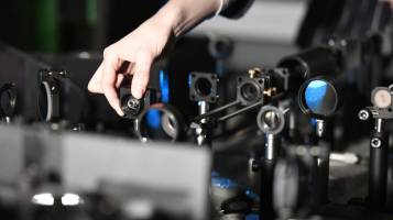 Super-resolution microscopy reveals a twist inside of cells