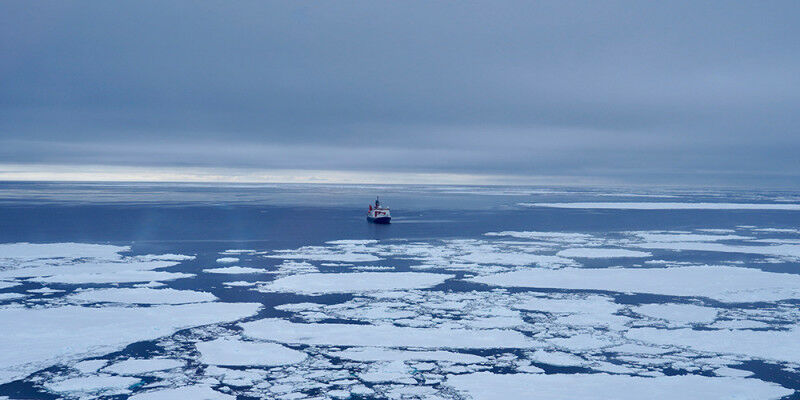 The researchers were out in the southern Arctic Ocean on the research vessel Pol
