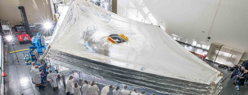 Superinsulation: The sunshield of the James Webb Space Telescope is made of the