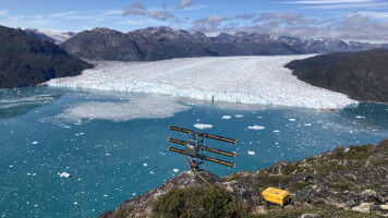 Falling Ice Drives Glacial Retreat in Greenland