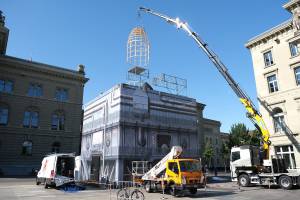 Bern im All: Die Rakete ist startbereit