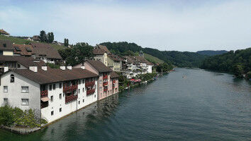 Bundesrat R�sti unterzeichnet Staatsvertrag mit �sterreich f�r mehr Hochwasserschutz beim Rhein