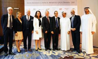 Dean of EPFL Middle East honored by Swiss Business Council Abu Dhabi