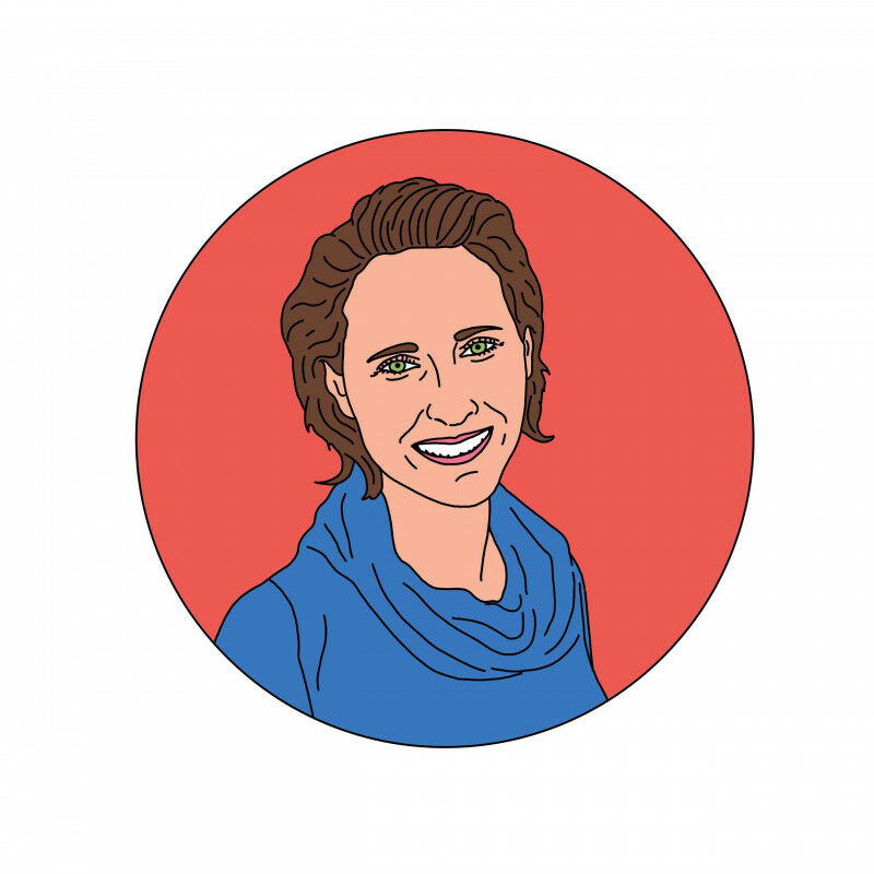 Marilyne Andersen. 2024 EPFL - Illustrazione di Jeanne Guerard