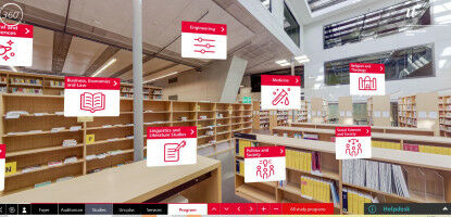 Die Masterstudieng�nge der Uni Bern virtuell erkunden