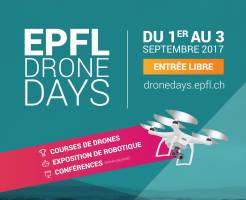 Drones will take center stage this weekend at EPFL