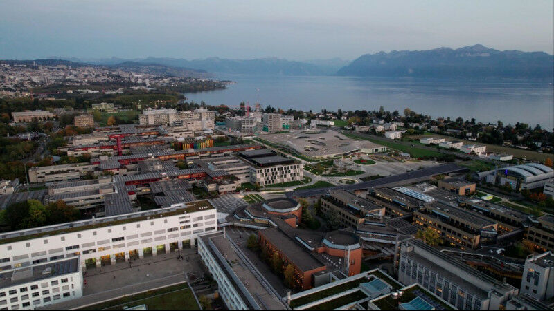 Le campus de l'EPFL © 2021 EPFL