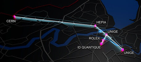 Launch of Geneva's first quantum network