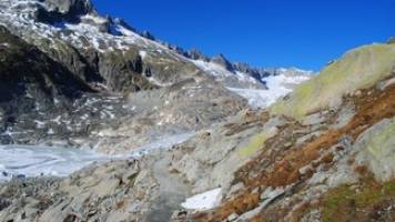 Melting glaciers leave new lakes in their path