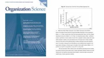 New Publication in Organization Science