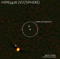 Premi�re d�couverte d'une exoplan�te avec SPHERE/VLT
