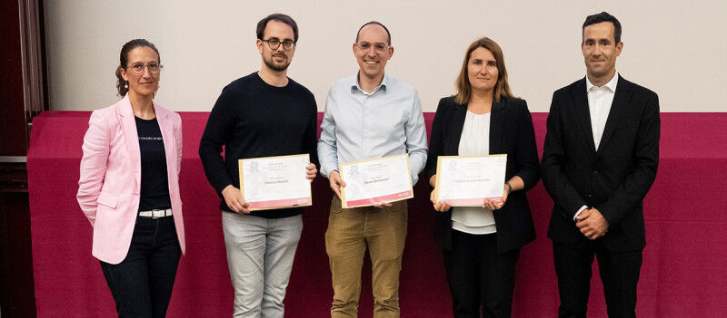 Da sinistra a destra: Enrica Bordignon (Vice-Decano - Facoltà di Scienze), Valen