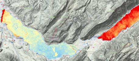 Quatre institutions scrutent la Suisse depuis l'espace