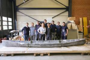 Régate de canoës en béton: première participation de l'EPFL