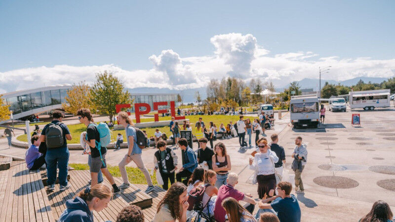 Giornata di benvenuto per i nuovi studenti - 2025 EPFL/Adrien Buttier