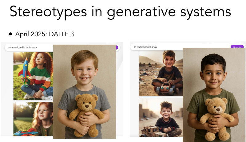 Computer Science - Stereortypes in generative IA. 2026 EPFL/Anna Sotnikova Computer Science