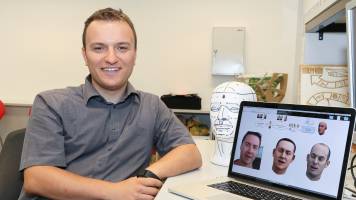 Un selfie en 3D pour cr�er son avatar